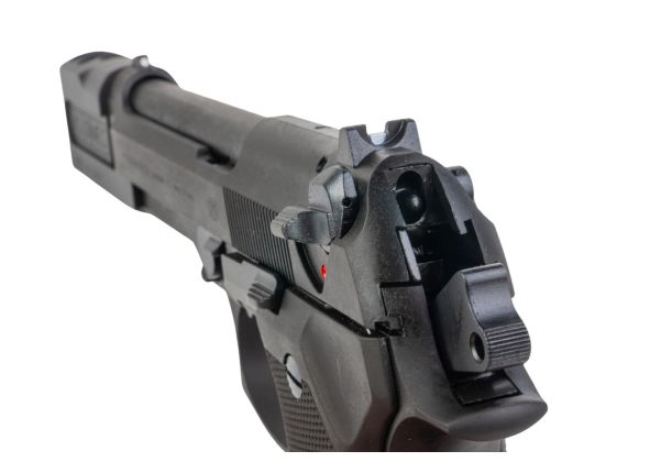 Tanaka92FSプロフェッショナルコンプEvo リューション2ヘビーウェイトオールブラックモデル（サプレッサー付き）（LEON'S Gun）