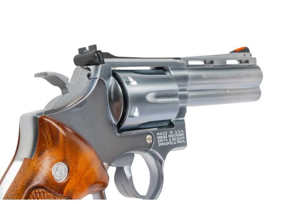 Tanaka SMOLT リボルバー 4インチ スクエアバット ステンレス仕上げ バージョン3 モデルガン