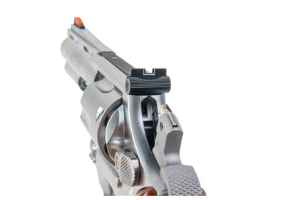 Tanaka SMOLT リボルバー 4インチ スクエアバット ステンレス仕上げ バージョン3 モデルガン