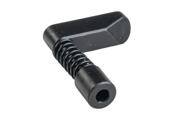 Top Shooter マルヤマ MP-IX MP9 GBB フォールディングストック スチールロックボタン - ブラック
