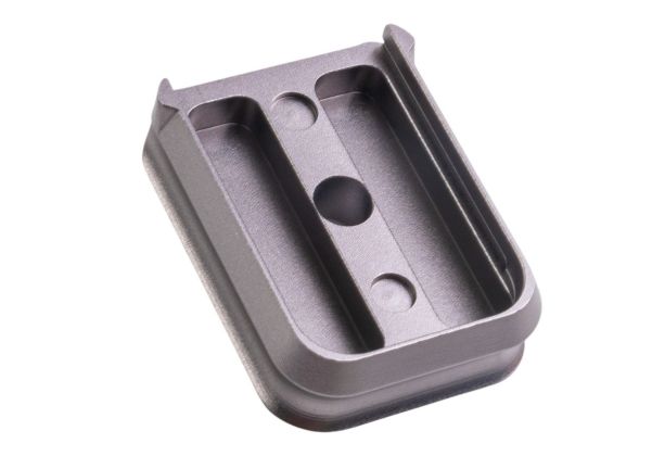 Top Shooter UMAREX/ VFC ワルサー PDP GBB マグベース (CNC アルミニウム / アルミ、グレー)