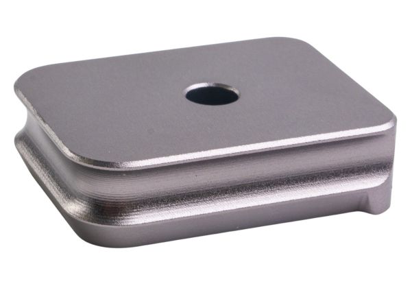 Top Shooter UMAREX/ VFC ワルサー PDP GBB マグベース (CNC アルミニウム / アルミ、グレー)