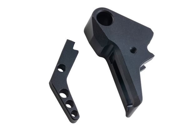 Top Shooter Umarex/VFC Walther PDP GBB トリガー (タイプ B、CNC アルミニウム / アルミ、ブラック)