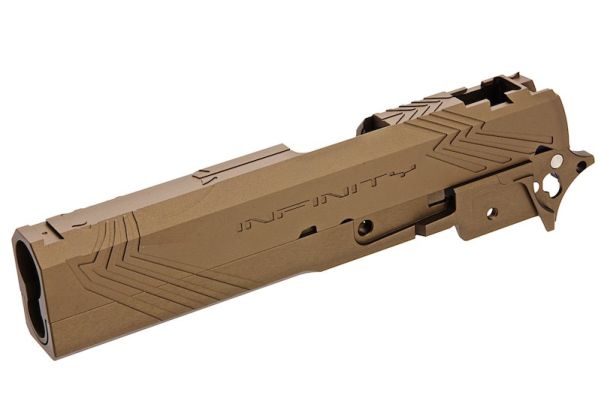 Tiger Soul INF Venom GBBスライド＆ミッドフレームキットセット - ブロンズ