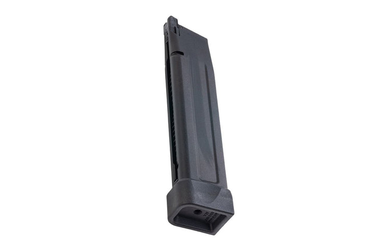 TTI Airsoft Tokyo Marui HI-CAPA エアソフトガスマガジン（40発、CNCアルミニウム / アルミ製） - ブラック