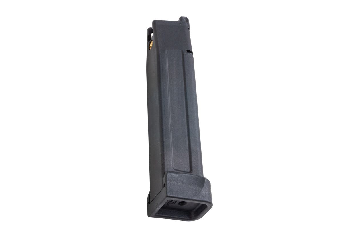 TTI Airsoft Tokyo Marui HI-CAPA エアソフトガスマガジン（40発、CNCアルミニウム / アルミ製） - ブラック