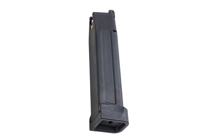 TTI Airsoft Tokyo Marui HI-CAPA エアソフトガスマガジン（40発、CNCアルミニウム / アルミ製） - ブラック