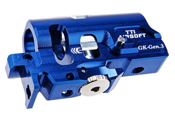 TTI Airsoft Tokyo Marui G シリーズ GBB インフィニティ TDC ホップアップチャンバー - ブルー
