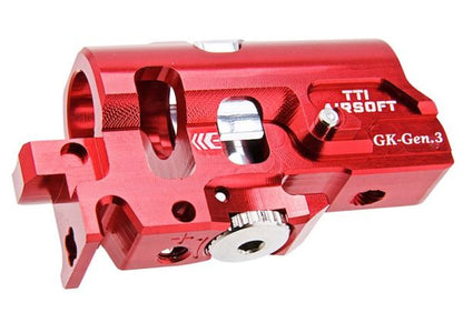 TTI Airsoft Tokyo Marui Gシリーズ GBB インフィニティ TDC ホップアップチャンバー - 赤