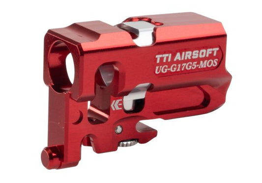 TTI AIRSOFT GHK G17 Gen5 MOS GBB エアソフト インフィニティ 一体型(いったいけい) フルCNC TDC ホップアップチャンバー - RD