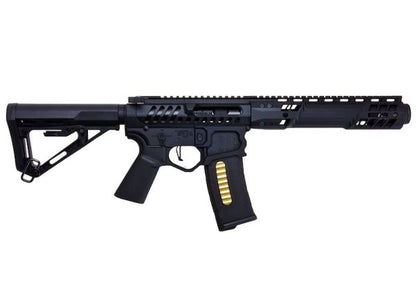 EMG F1 FIREARMS SBR C7M GBB エアソフト ライフル - ブラック (APS 製)