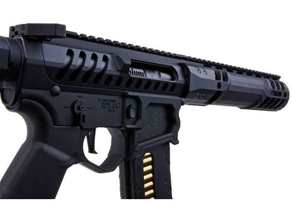 EMG F1 FIREARMS SBR C7M GBB エアソフト ライフル - ブラック (APS 製)