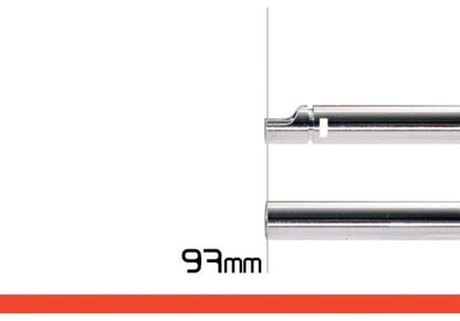 Unicorn AirsoftインナーバレルGBB（6.03mm、長さ:74mm、ニトロフロンコーティングブラス）60度ホップアップバッキング付き