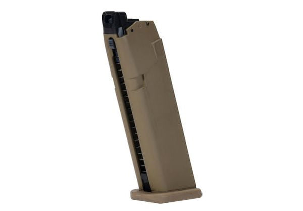 UMAREX GLOCK 17 GEN 5 グリーンガスマガジン (フランス軍バージョン、22 発、VFC 製) - TAN