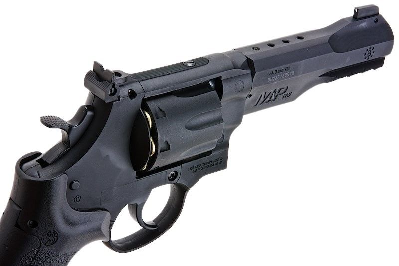 UMAREX スミス & ウェッソン M&P R8 6MM CO2 エアソフト リボルバー - ブラック (WINGUN 製)