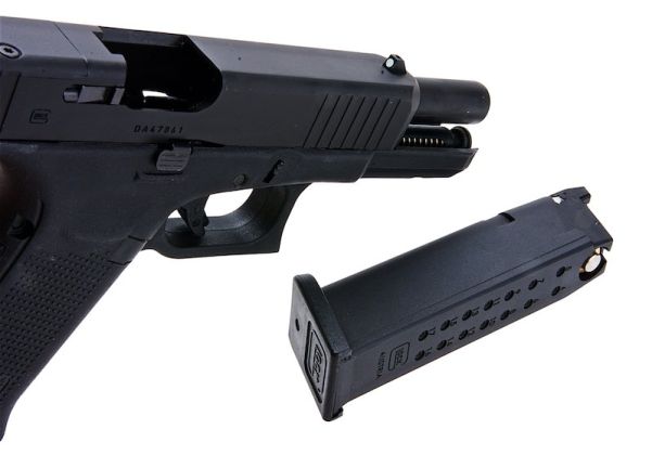 UMAREX GLOCK 17 GEN 5 MOS GBB エアソフト ピストル (GHK) - セラコート アルミニウム バージョン