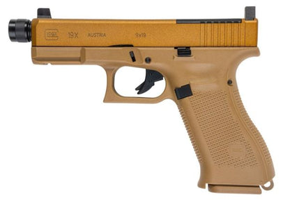 Umarex Glock 19x MOS CO2エアソフトピストル（CNCスチールバージョン） - SRC製