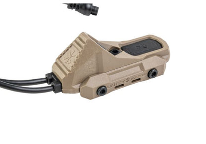 PTS Unity Tactical AXON ライト/レーザープレッシャースイッチ - ダークアース