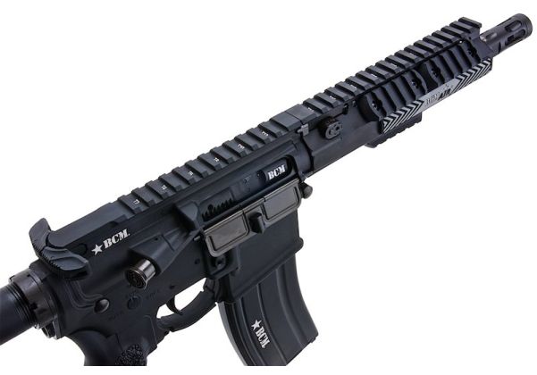 VFC BCM SBR MK2 MCMR GBBR エアガン (8.5 インチ) - ブラック