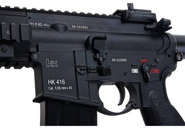 VFC HK416A5 GBB エアソフト ライフル - ブラック (UMAREX) GEN 3 - 標準バージョン – AIRSOFT GOGO