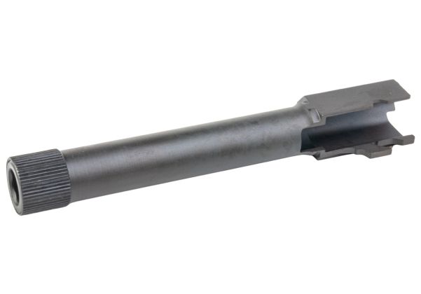 Umarex / VFC製スチール製スクリュー切りアウターバレル（4インチ）、Walther PPQ M2 / NPA / Gen2 GBBシリーズ用（14mm逆スクリュー）