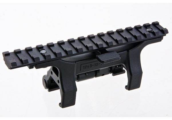 VFC MP5 / G3 / HK53 GBB エアソフト ピカティニー レール クロー マウント - ブラック