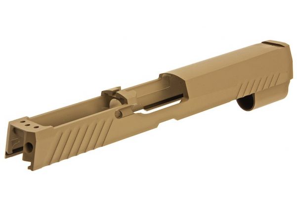 SIG ザウアー M17 P320 エアガン スライド - FDE (オリジナル部品番号 01-1) (SIG AIR & VFC 製)