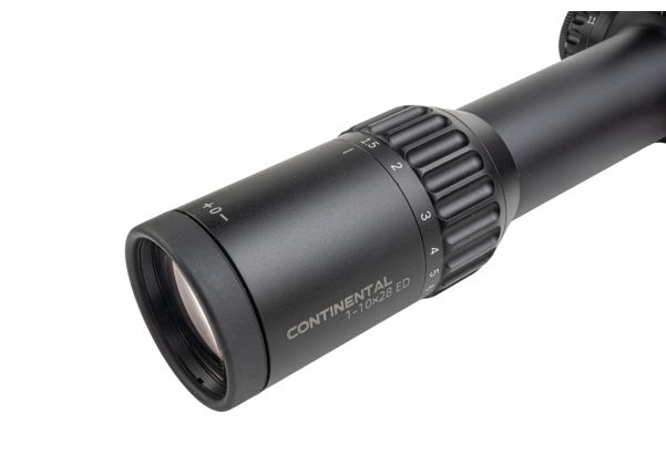 Vector Optics コンチネンタル x10 1-10x28 ED RAR-C ライフルスコープ
