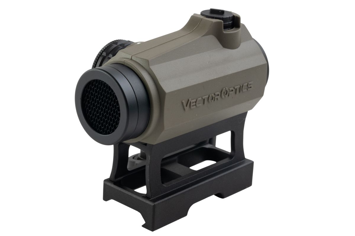 Vector Optics Maverick-III 1x22 赤ドットサイト（ゴムカバー付き）- FDE