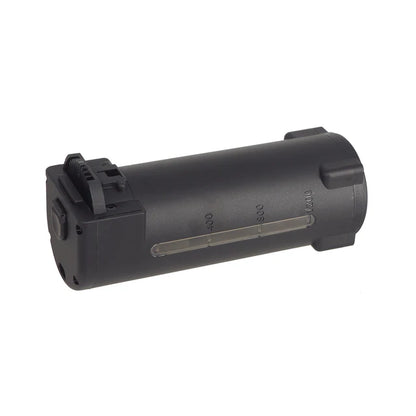 WELL Pro アームマウント式ロータリーミニガン AEG (WELL-WE23-L) - ブラック