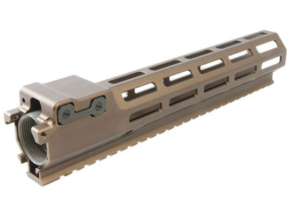 Z-Parts MK16レイル（アルミニウム / アルミ、10.5インチ、バレルナット付き）GHK M4 GBBRエアソフトガン用 - DDC