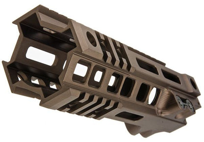 Z-Parts MK4レイル（アルミ製、7インチ、バレルナット付き）Tokyo MaruiM4 MWS GBBRエアソフトガン用 - DDC