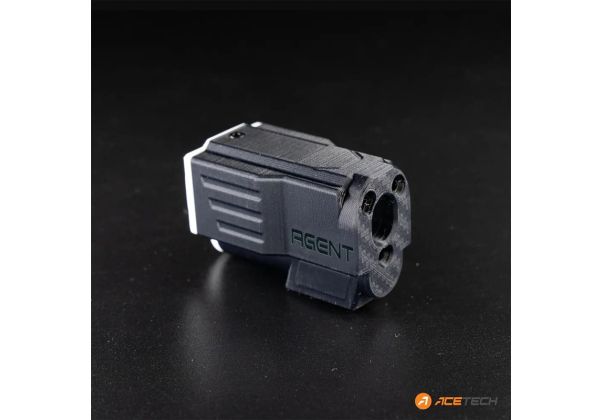 ACETECH AEGNT FMG9 トレーサーユニット - ブラック（カラーフレイムエフェクト付き）-AIRSOFT GOGO エアガン・サバゲー用品通販
