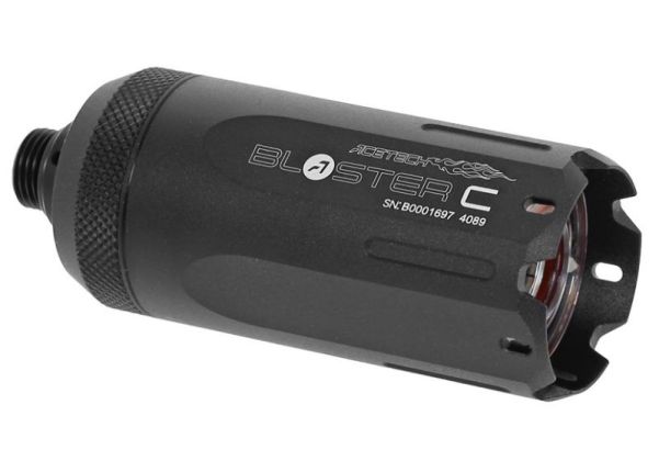 ACETECH ブラスターC トレーサーユニット（炎エフェクト付き） - ブラック-AIRSOFT GOGO エアガン・サバゲー用品通販
