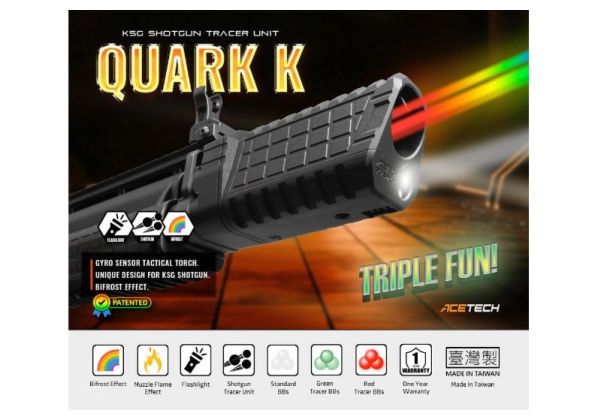 ACETECH KSG ショットガン クォーク K トレーサーユニット-AIRSOFT GOGO エアガン・サバゲー用品通販