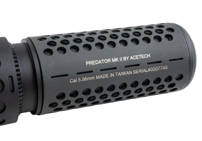 ACETECH プレデターMKII トレーサーサプレッサーユニット (M14CCW) ブライトR内蔵 - ブラック-AIRSOFT GOGO エアガン・サバゲー用品通販