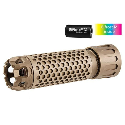 ACETECH プレデター MKIII トレーサー サプレッサー ユニット (Bifrost M 付き) (RGB レインボー、M14CCW) - タン-AIRSOFT GOGO エアガン・サバゲー用品通販