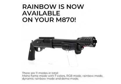 ACETECH Quark R Bifrost トレーサーユニット（870ショットガンシリーズ用） - ブラック-AIRSOFT GOGO エアガン・サバゲー用品通販