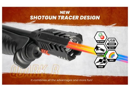 ACETECH Quark R Bifrost トレーサーユニット（870ショットガンシリーズ用） - ブラック-AIRSOFT GOGO エアガン・サバゲー用品通販