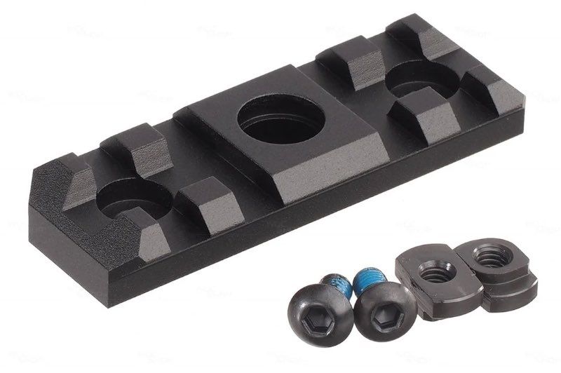 ACTION ARMY AAP01 / AAP01C GBB 軽量ハンドガードレイル - ブラック-AIRSOFT GOGO エアガン・サバゲー用品通販