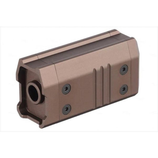 ACTION ARMY AAP01 / AAP01C GBB バレルエクステンション (70MM、FDE)-AIRSOFT GOGO エアガン・サバゲー用品通販