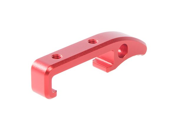 ACTION ARMY AAP01 GBB エアソフト チャージングハンドル タイプ1 - 赤 (CNC)-AIRSOFT GOGO エアガン・サバゲー用品通販