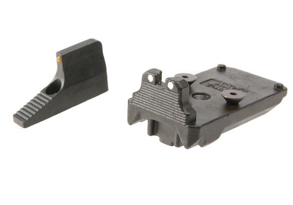 ACTION ARMY AAP01 GBB エアソフトガン フロントサイトセット & RMR アダプターー (スチール)-AIRSOFT GOGO エアガン・サバゲー用品通販