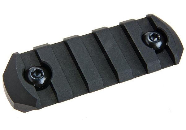 ACTION ARMY CNC ピカティニーレイル (長さ: 60mm) M-LOKセクション用 - ブラック-AIRSOFT GOGO エアガン・サバゲー用品通販