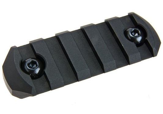 ACTION ARMY CNC ピカティニーレイル (長さ: 60mm) M-LOKセクション用 - ブラック-AIRSOFT GOGO エアガン・サバゲー用品通販