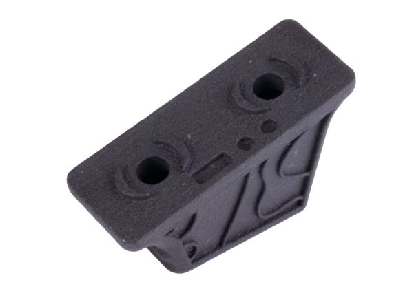 Advantage Airsoft コンターラインスタイル Mlok ハンドストップ - ブラック (S)-AIRSOFT GOGO エアガン・サバゲー用品通販
