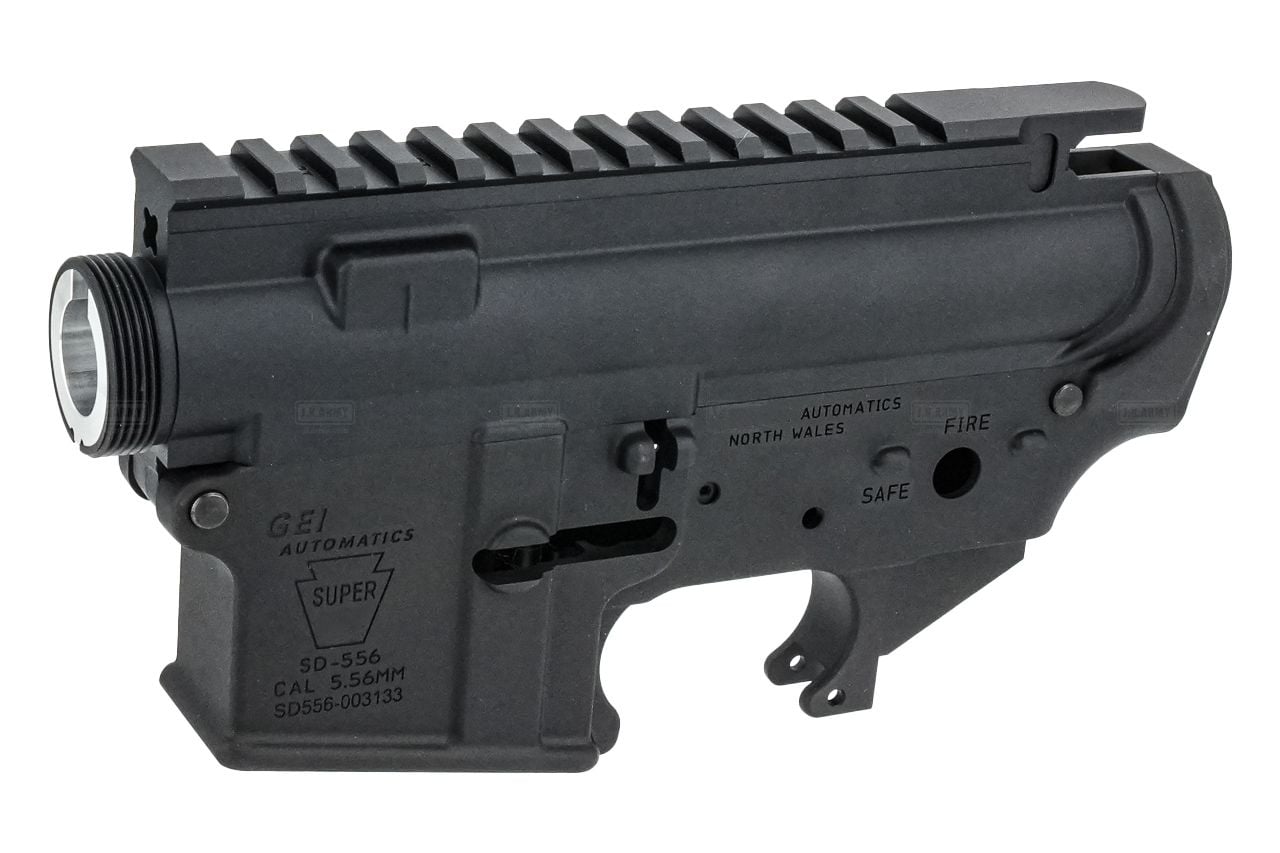 Angry Gun CNCアルミ鍛造レシーバーセット マルイMWS M4用 (MWSFRS) - GEI Style