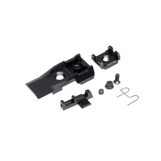 AIP アルミ製調節可能サイトセット マルイ ハイキャパ 5.1 GBB エアソフトピストル用 (AIP005-T51AJ)-AIRSOFT GOGO エアガン・サバゲー用品通販
