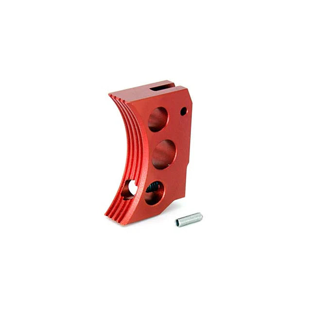 AIP アルミトリガー タイプ.F ショート Marui Hi-Capa GBB エアソフトガン用-赤-AIRSOFT GOGO エアガン・サバゲー用品通販
