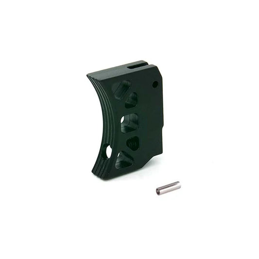 AIP アルミトリガー タイプ.J ロング マルイ ハイキャパ GBB エアソフトガン用-ブラック-AIRSOFT GOGO エアガン・サバゲー用品通販